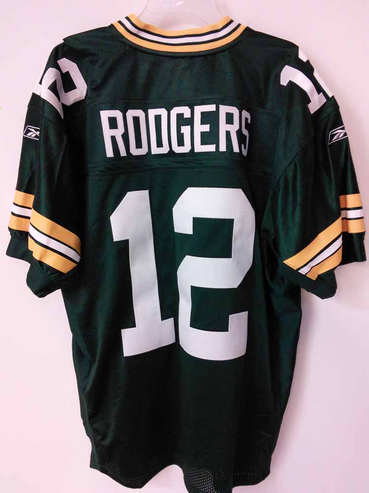 Reebok Authentic NFL Jersey GREEN BAY Packers Aaron ...