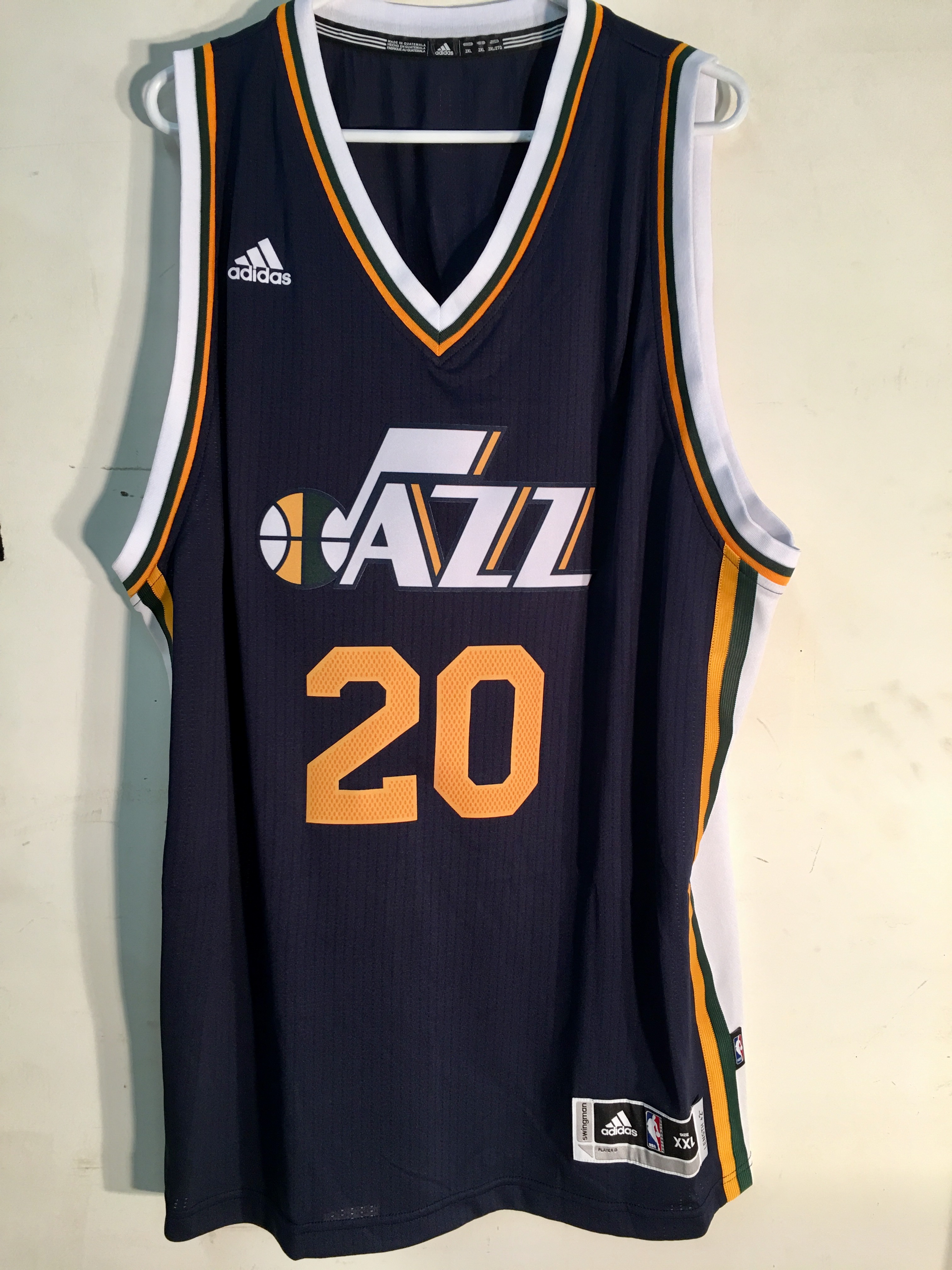 adidas swingman jersey sizing