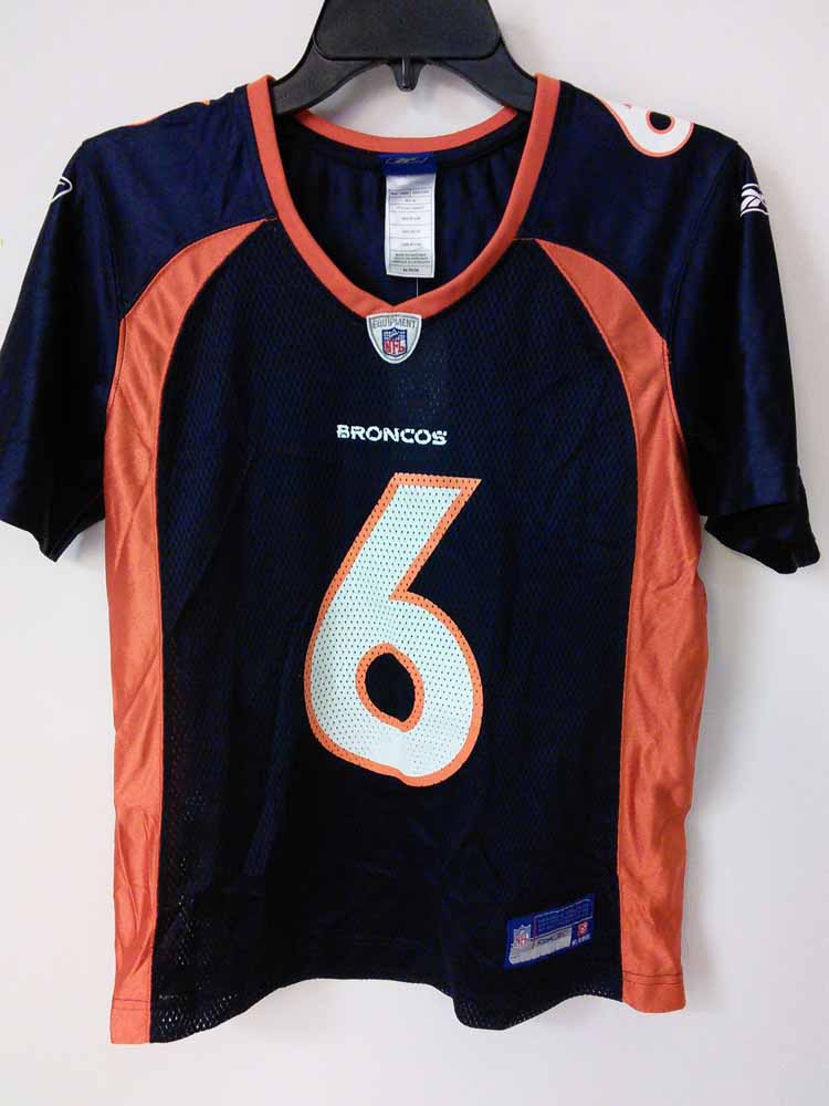 Reebok Women's NFL Jersey DENVER Broncos Jay Cutler Navy sz L | eBay