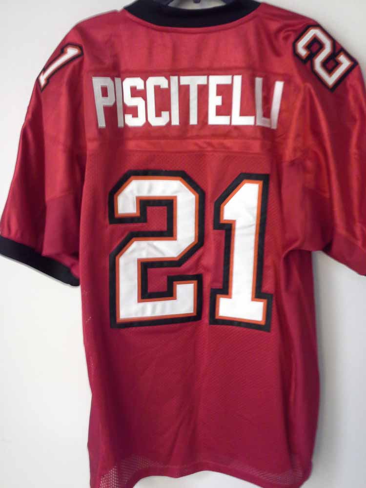 Reebok Authentic NFL Jersey Buccaneers Sabby Piscitelli Red sz 52 | eBay