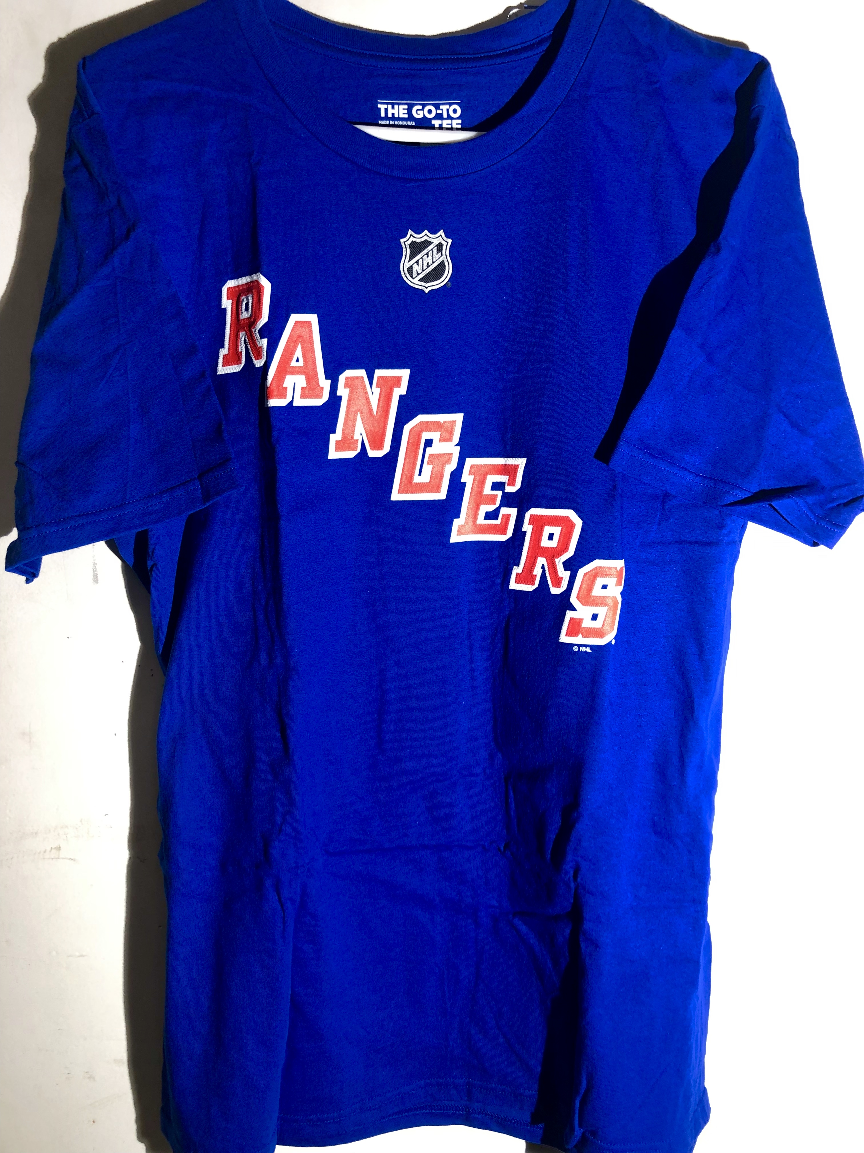 rangers hockey t shirt