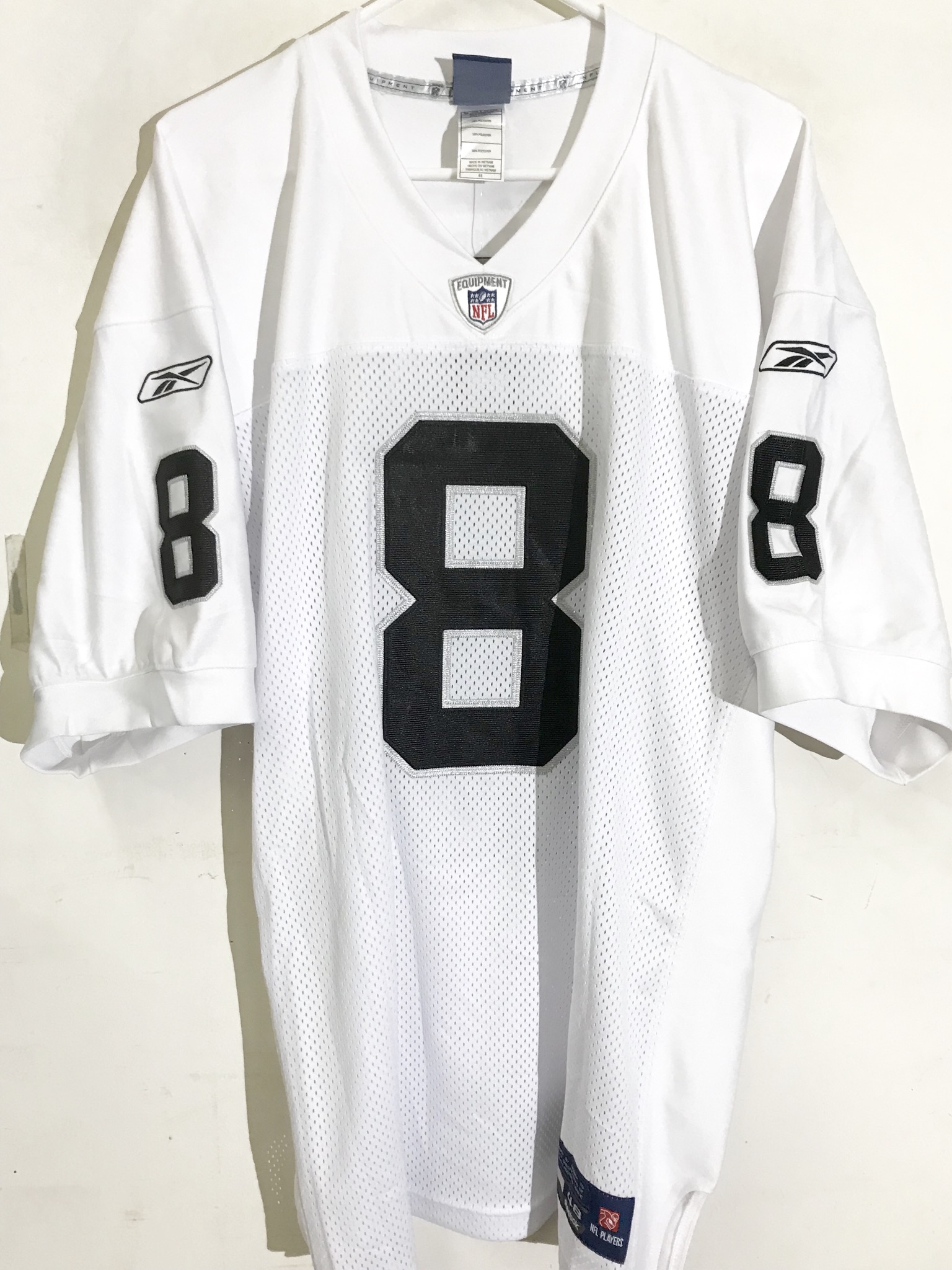 Reebok Authentic NFL Jersey Oakland Raiders Ray Guy White sz 54 | eBay