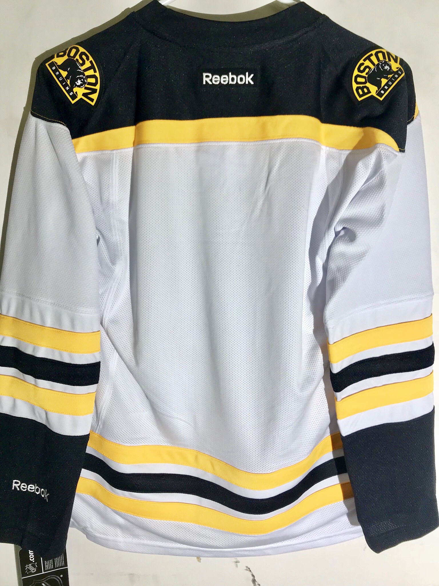 Reebok Women's Premier NHL Jersey Boston Bruins Team White sz L | eBay