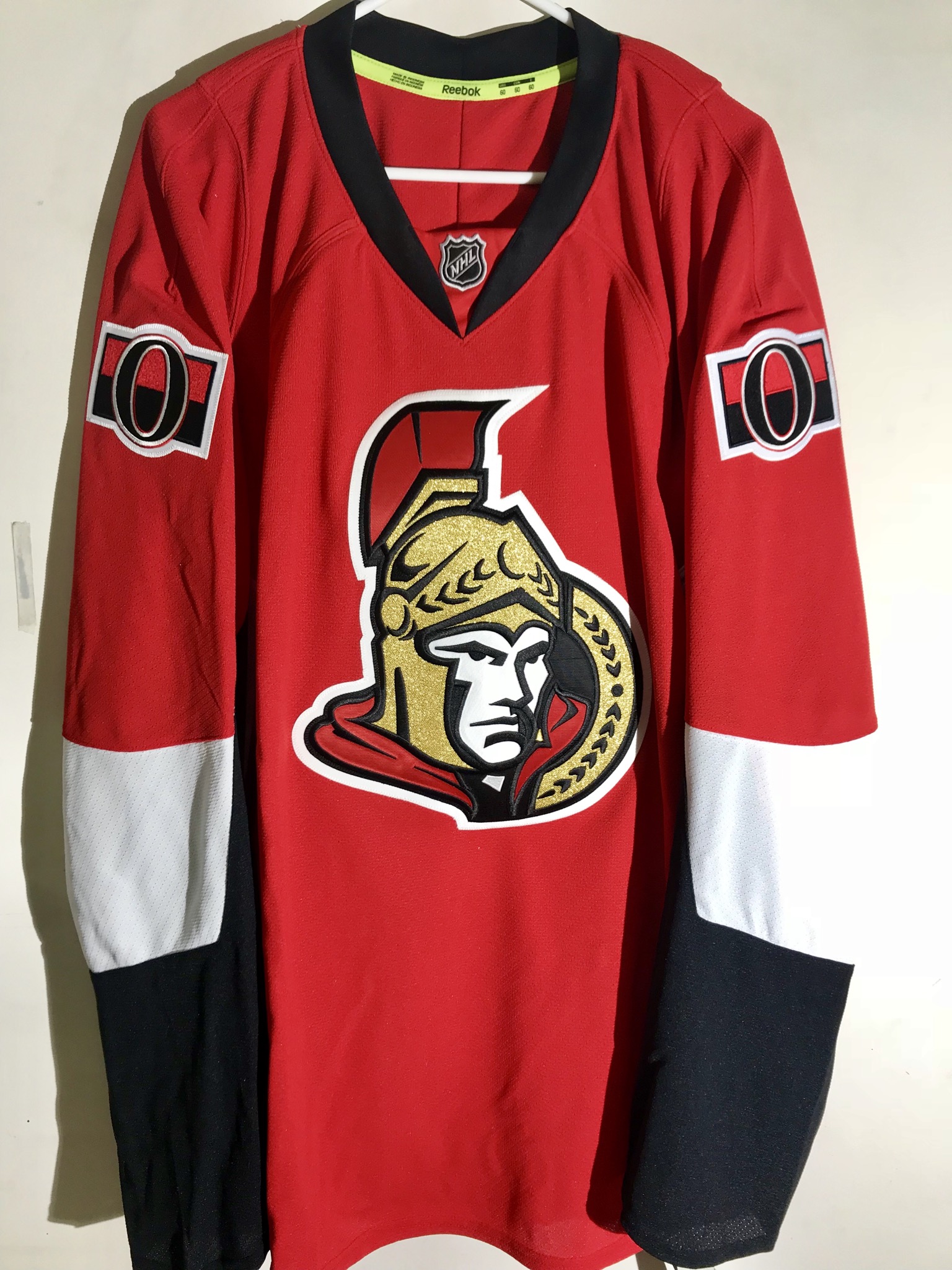 Reebok Authentic NHL Jersey Ottawa Senators Team Red sz 52 | eBay