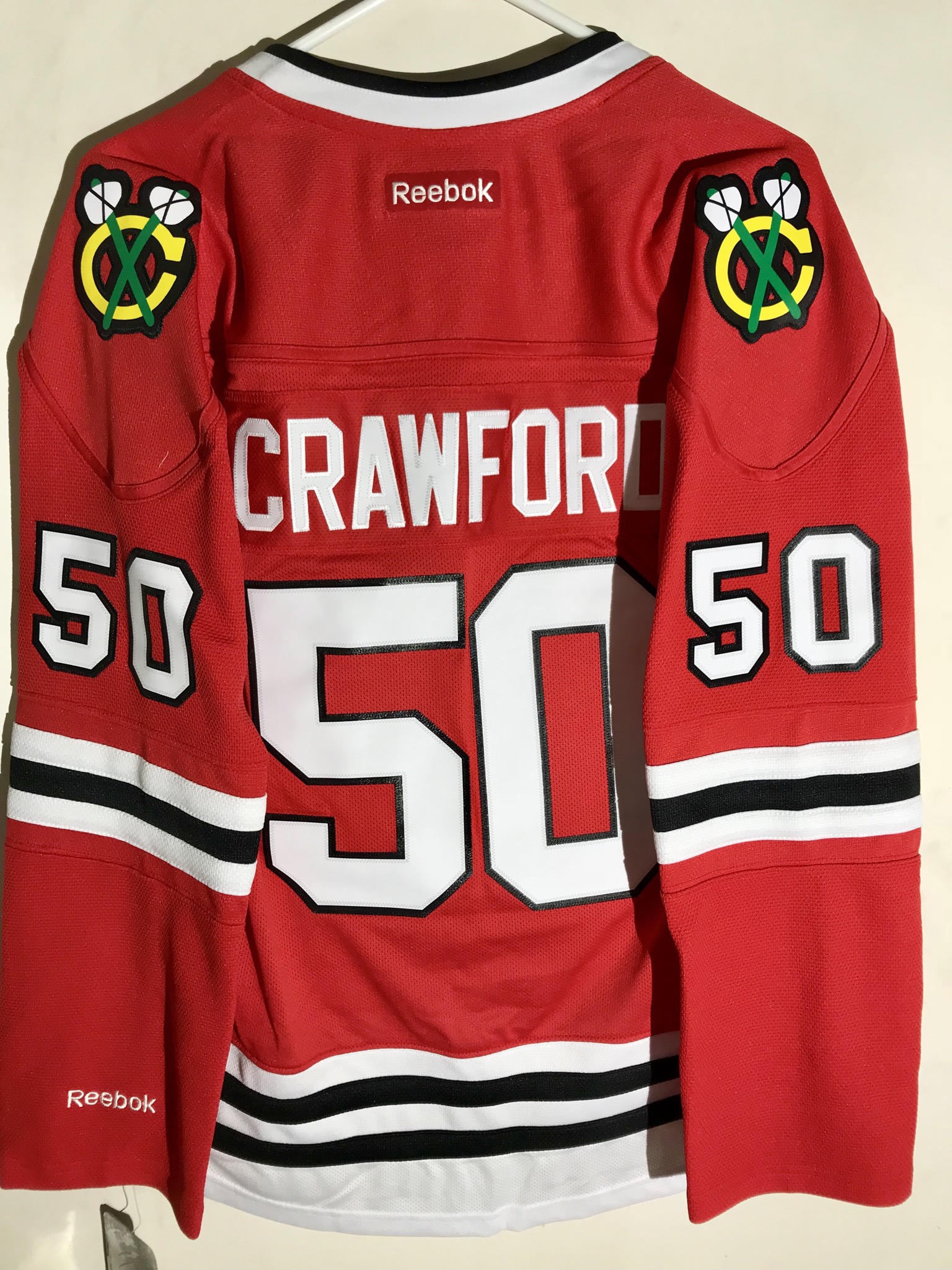 chicago blackhawks crawford jersey