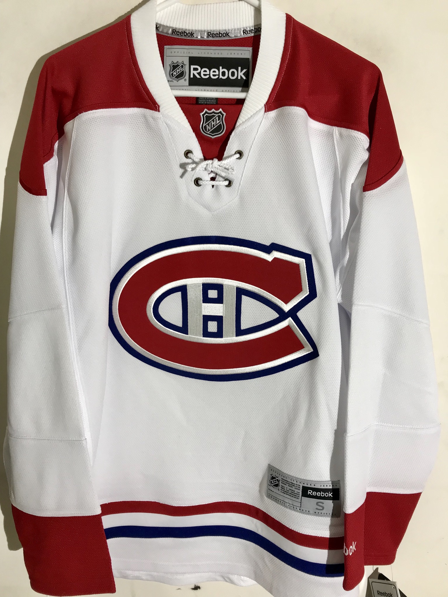 Reebok Premier NHL Jersey Montreal Canadiens Team White ...