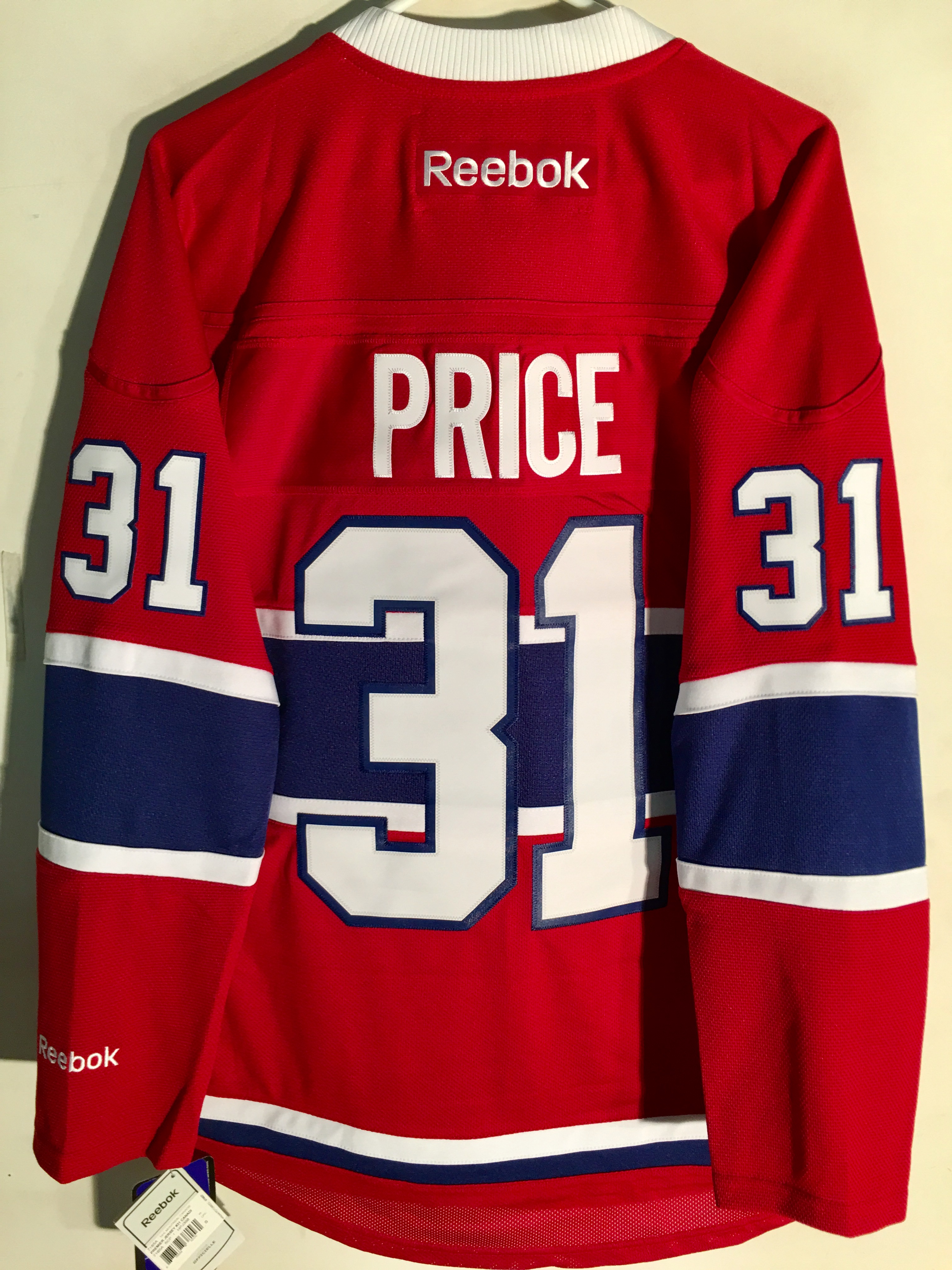 Montreal Canadiens Carey Price Red sz L 