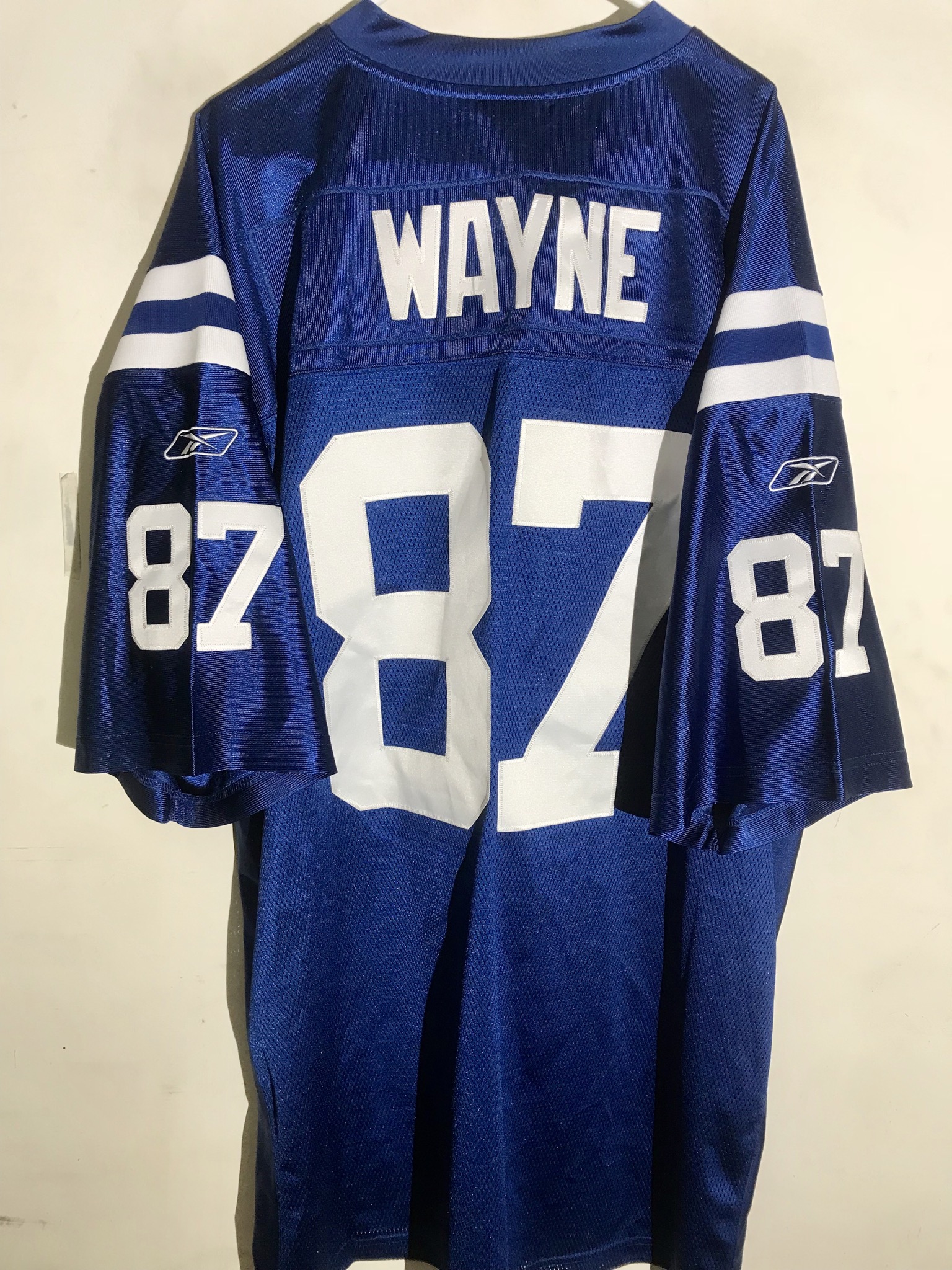 Indianapolis Colts Reggie Wayne Blue sz 