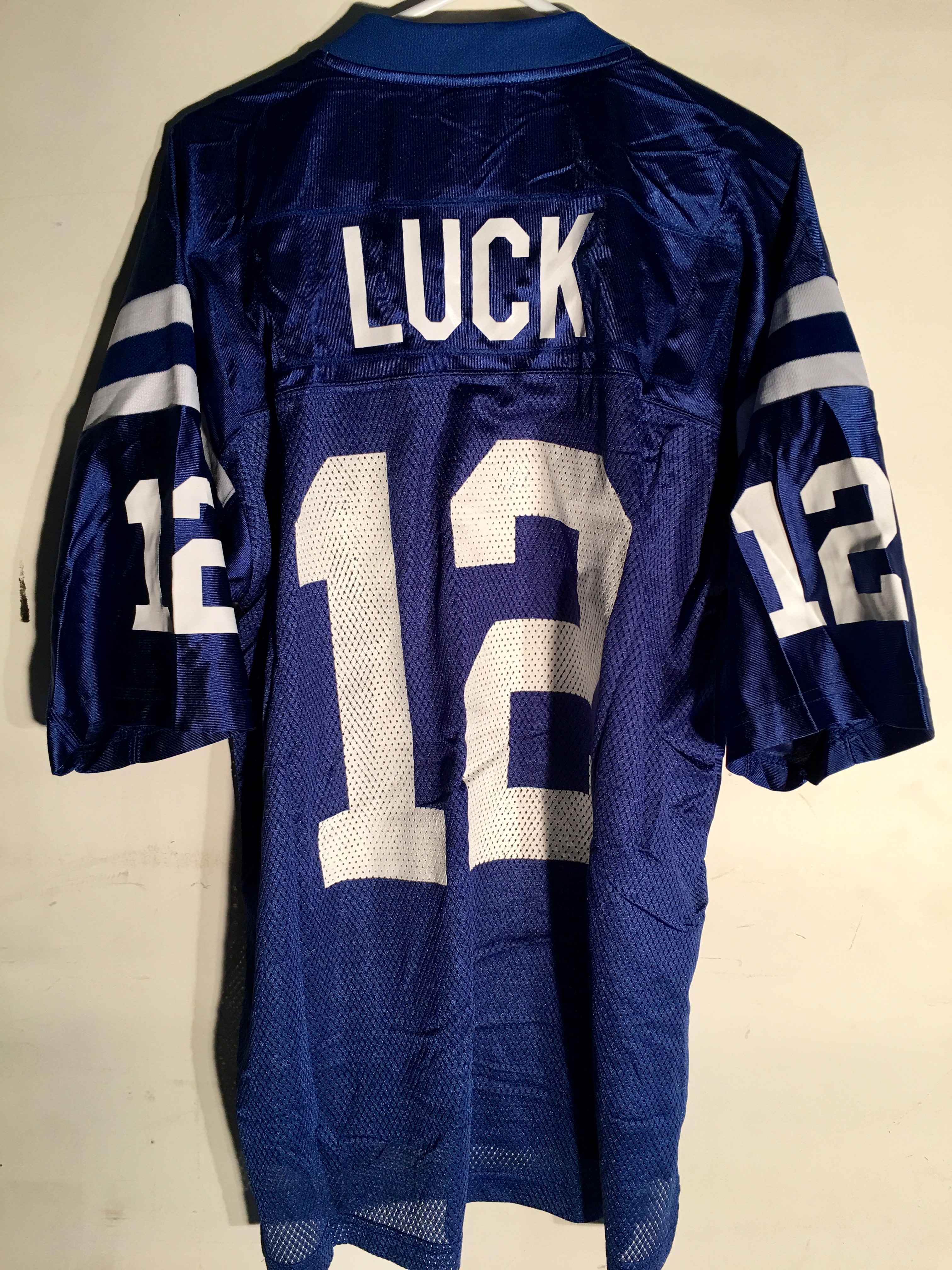Reebok NFL Jersey Indianapolis Colts Andrew Luck Blue sz 2X | eBay