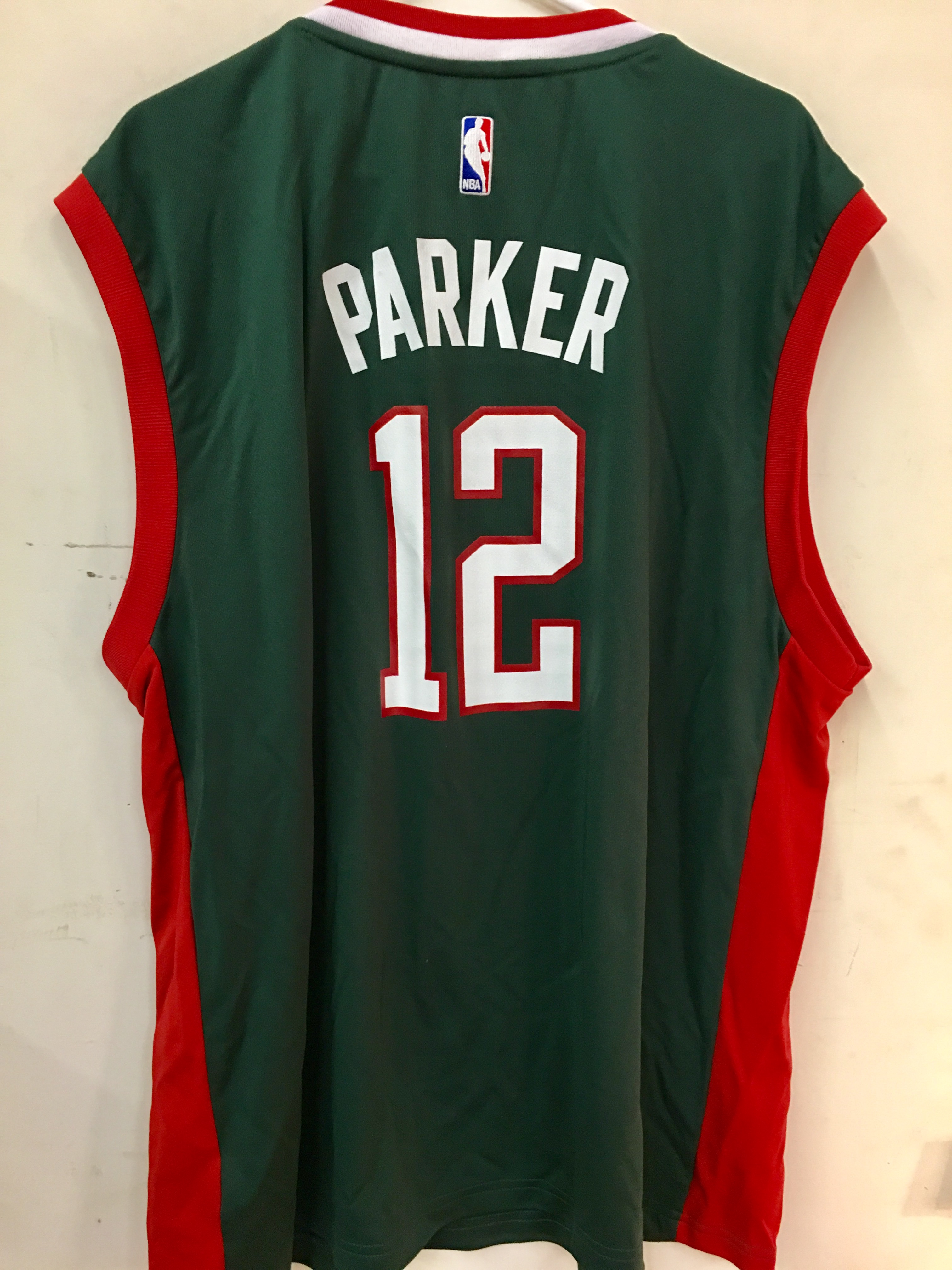 Adidas NBA Jersey Milwaukee Bucks Jabari Parker Green sz XL | eBay