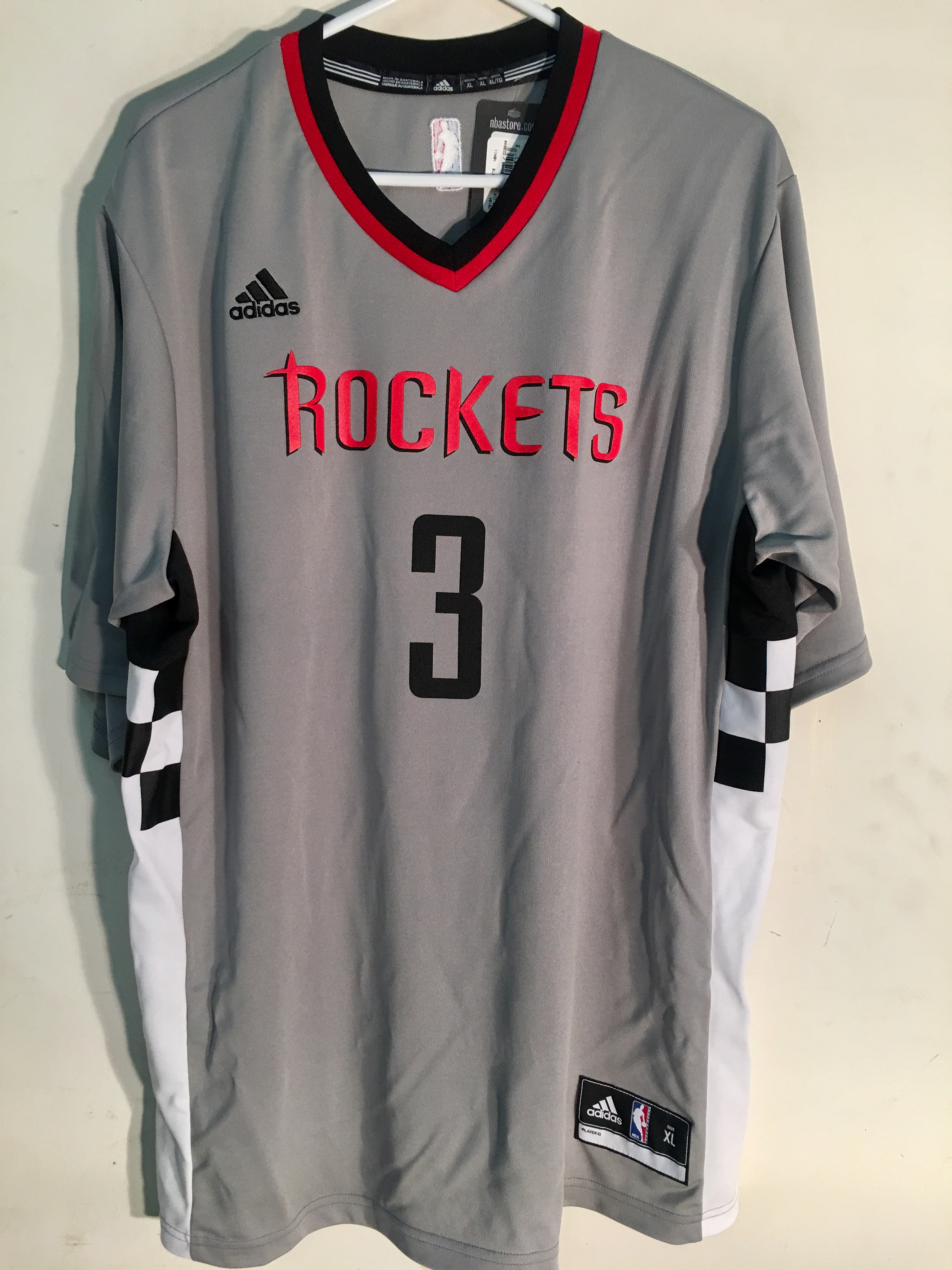 rockets grey jerseys