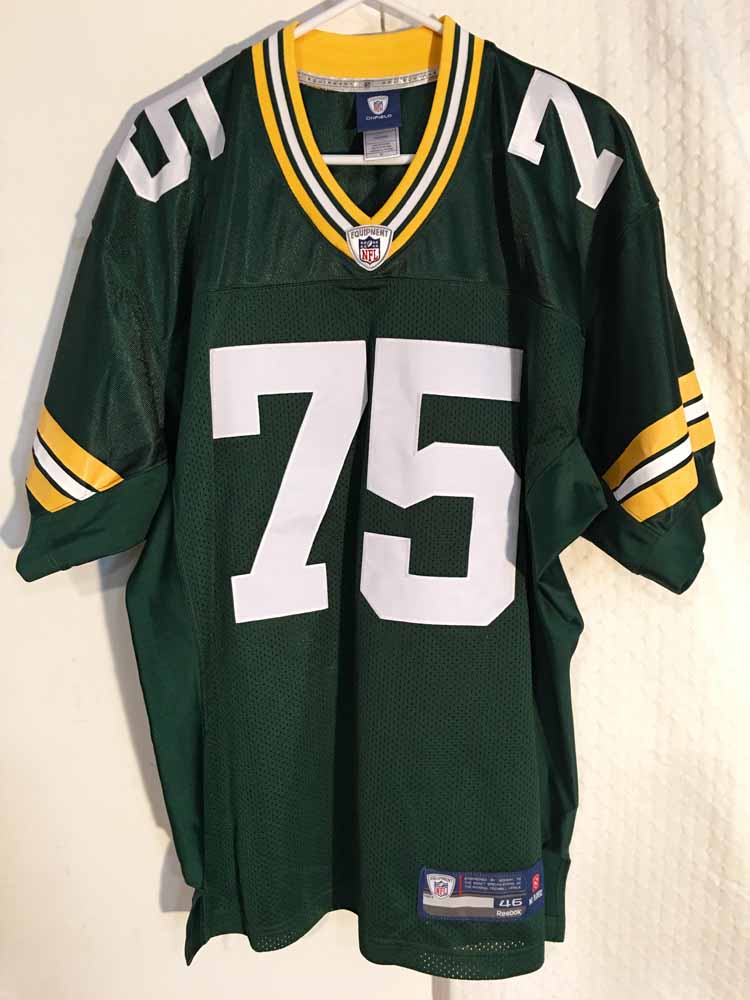 Reebok Authentic NFL Jersey Green Bay Packers Ryan Bulaga Green sz 54 ...