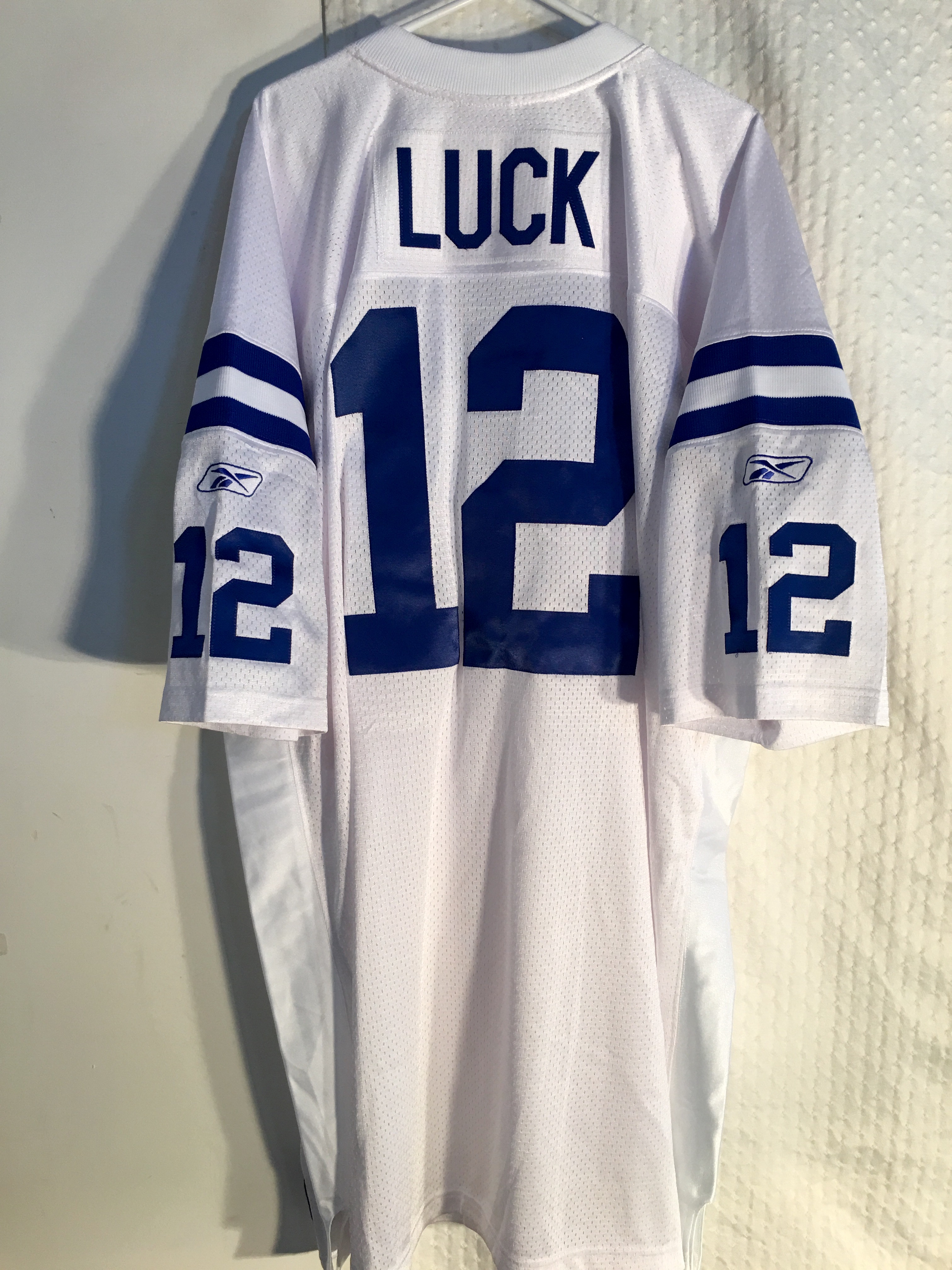 Indianapolis Colts Andrew Luck White sz 