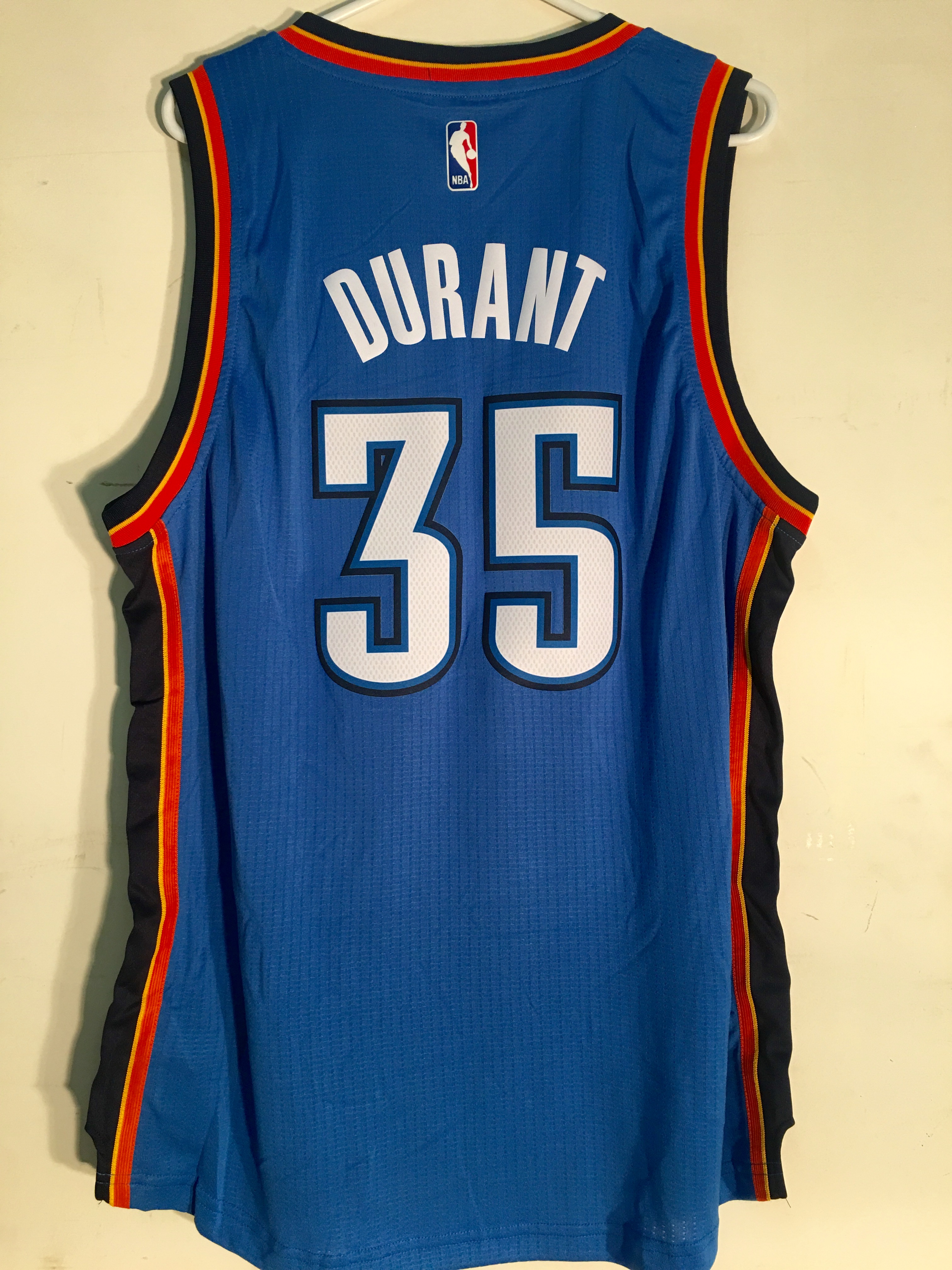 Adidas Swingman 2015-16 NBA Jersey Oklahoma City Thunder Kevin Durant ...