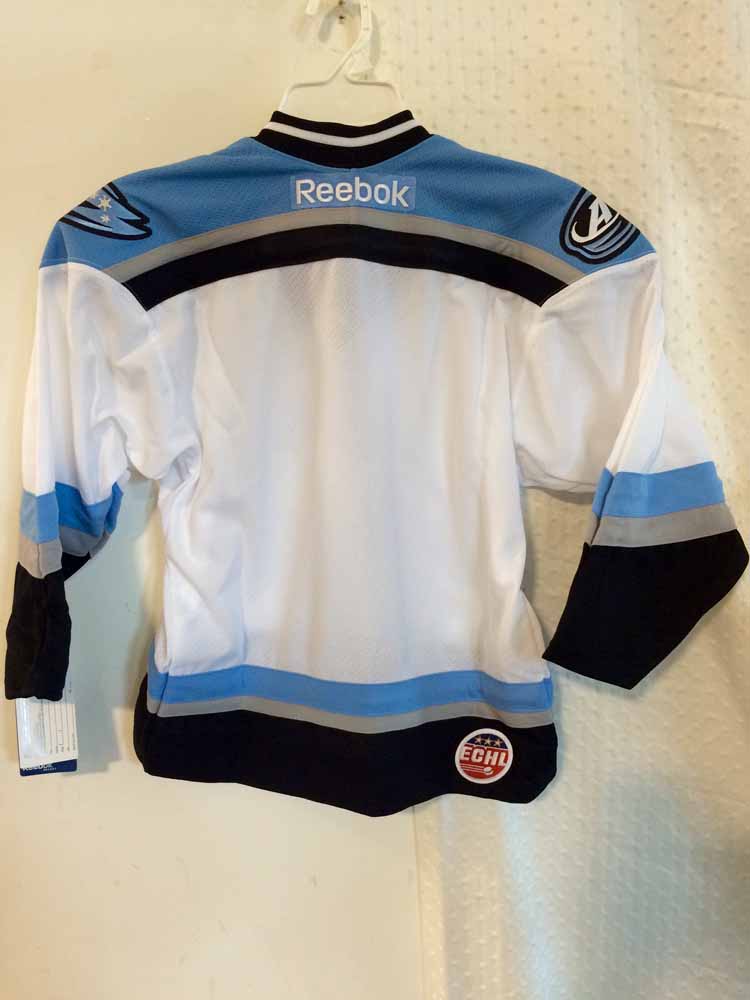 Reebok Youth ECHL Jersey Alaska Aces Team White sz S/M | eBay